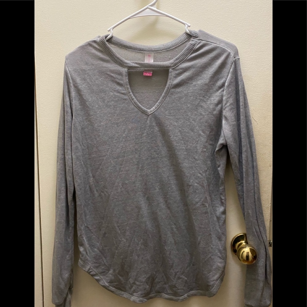 Gray sweater